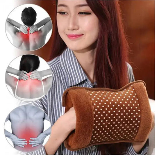 Electric Heating Gel Filled Velvet Hot Bag For Pain Relief